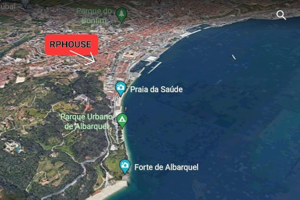 Rp House 1 , Perto Do Mercado Historico E Rio Sado Setúbal Buitenkant foto